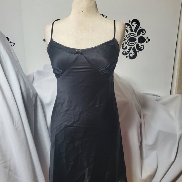 Steve Madden Black Spaghetti Strap Mini Dress - Picture 3 of 11